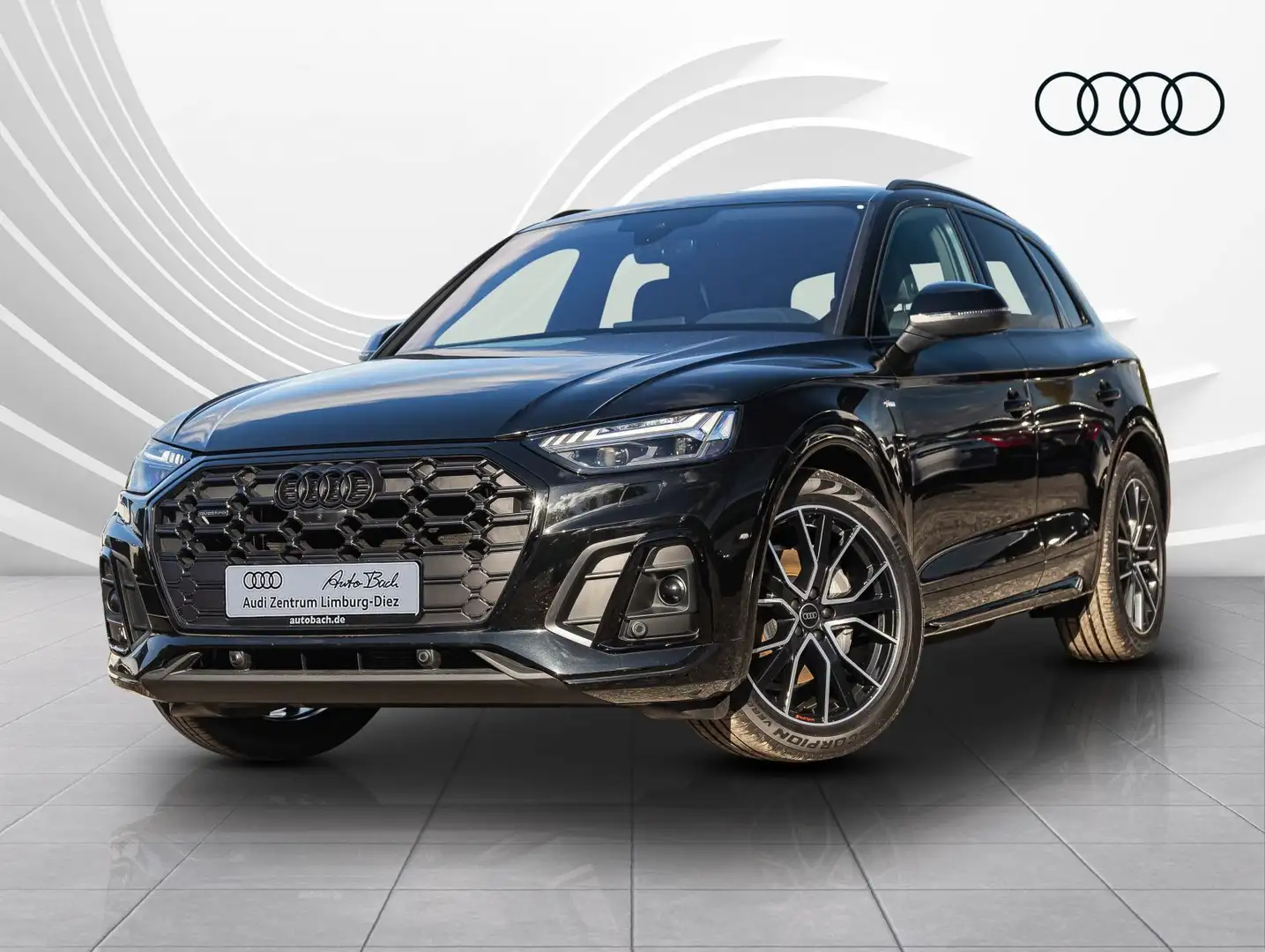 Audi Q5 S line 40TDI qu Stronic Navi LED Panorama B&O Schwarz - 2