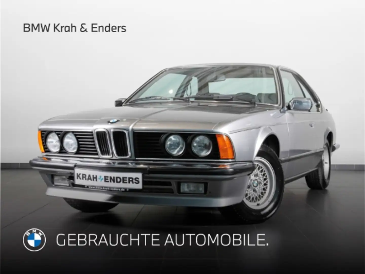 BMW 635 CSI A KAT+Schiebedach+Leder+LM Radsatz Srebrny - 1