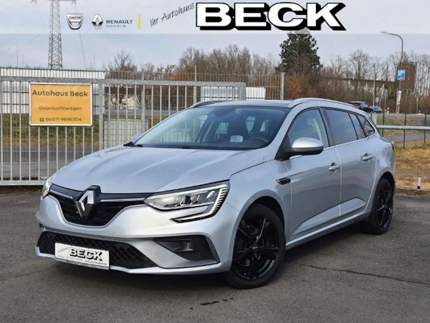 Renault Megane Grandtour R.S. Line TCe 160 | Klima,Navi,Schiebeda Silber - 1
