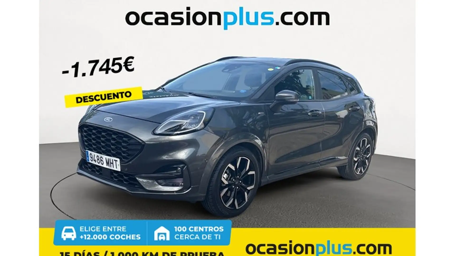 Ford Puma 1.0 EcoBoost MHEV ST-Line X 155 Gris - 1