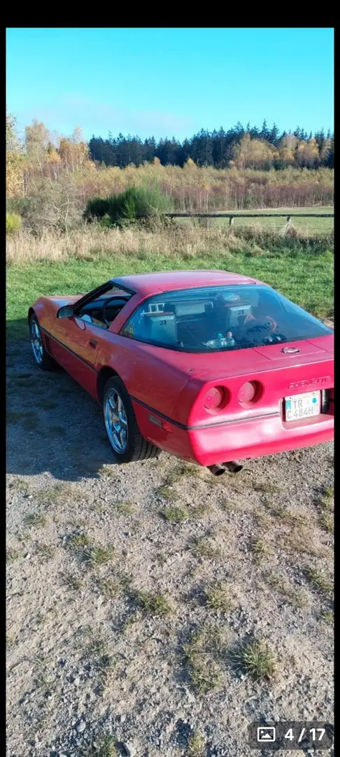 Corvette C4 targa Червоний - 2