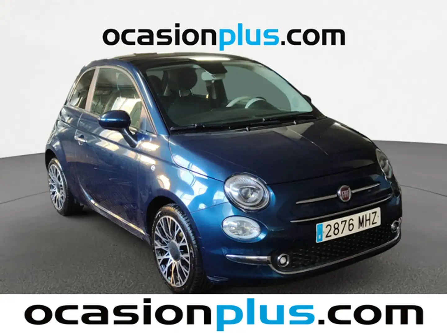Fiat 500 1.0 Hybrid Dolcevita 52kW Bleu - 2