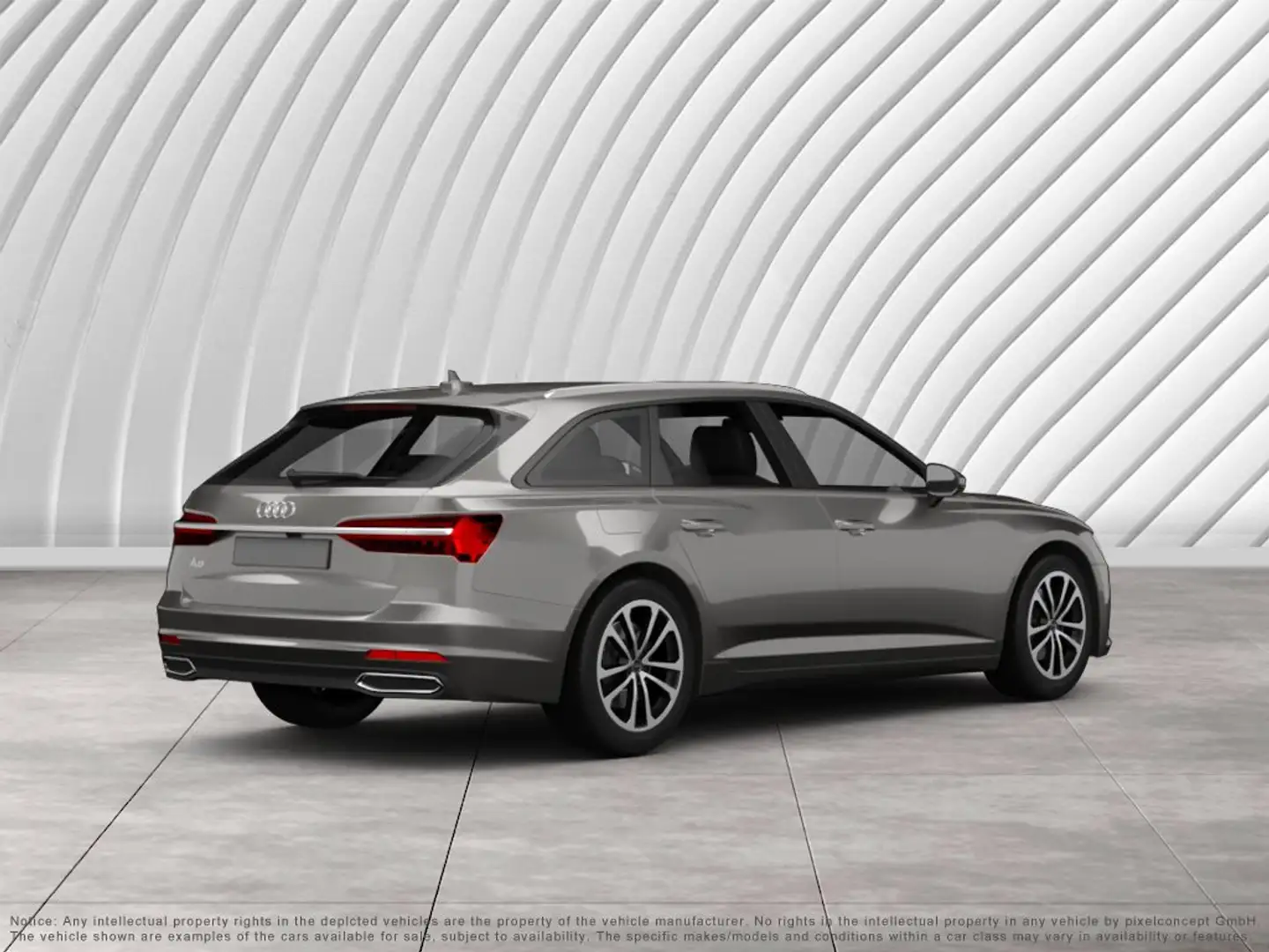 Audi A6 Avant 40 TDI quattro sport ACC RFK NAVI LED Grijs - 2