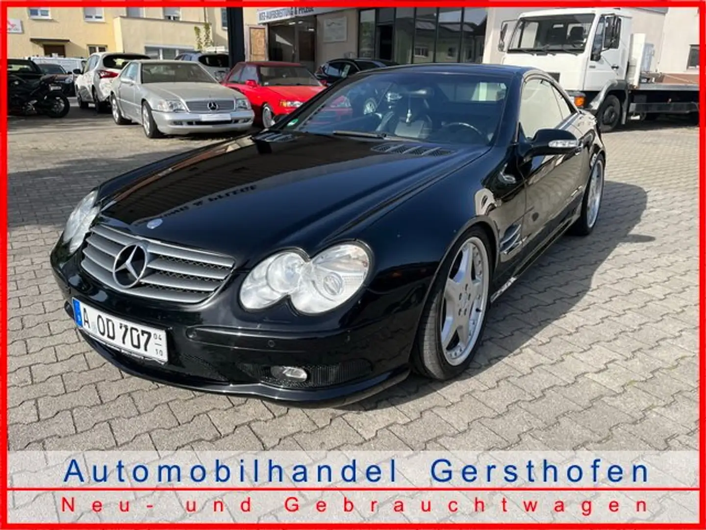Mercedes-Benz SL 500 SL 500 AMG-Line Navi Leder Xenon Schwarz - 2