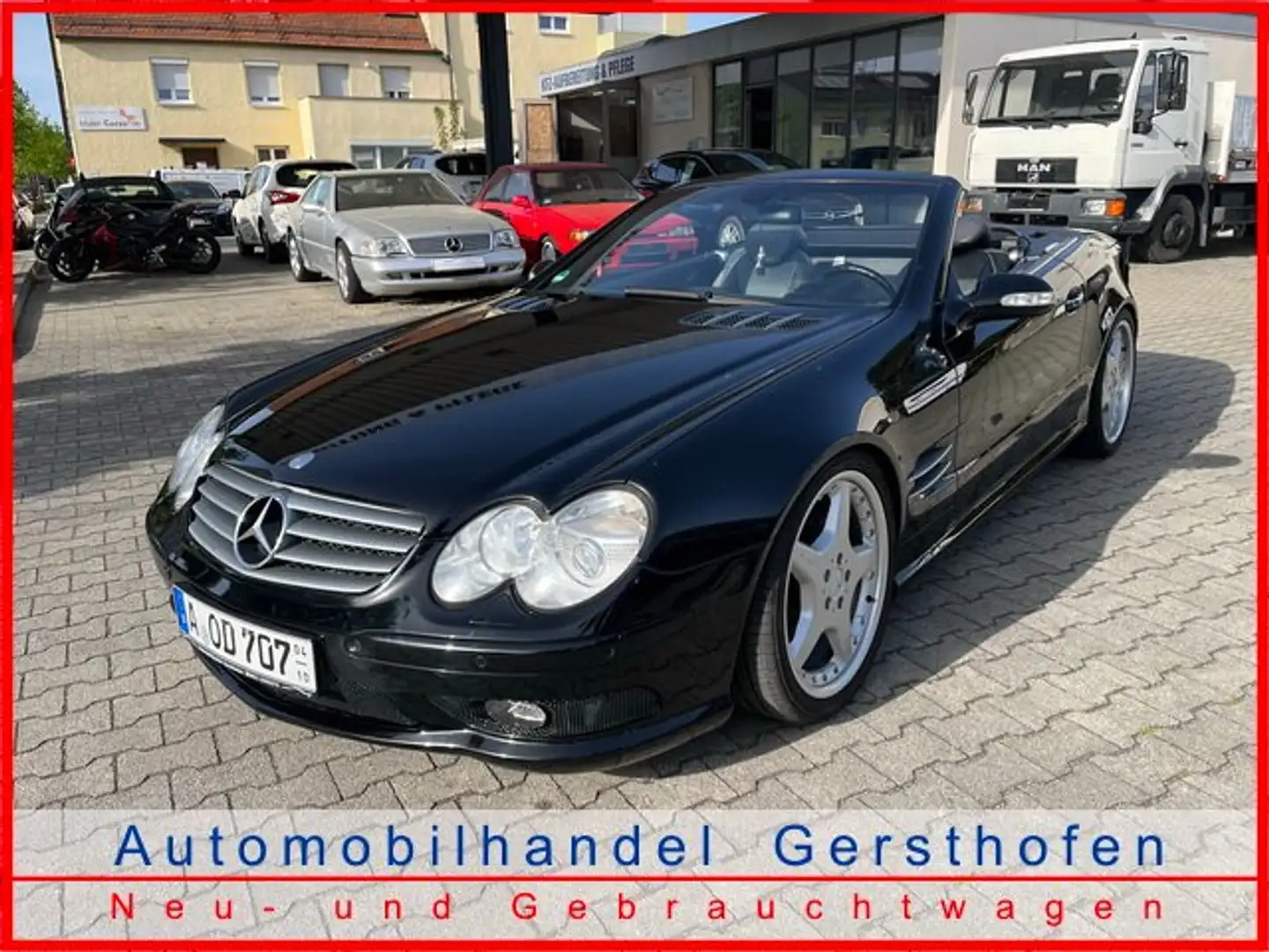 Mercedes-Benz SL 500 SL 500 AMG-Line Navi Leder Xenon Schwarz - 1