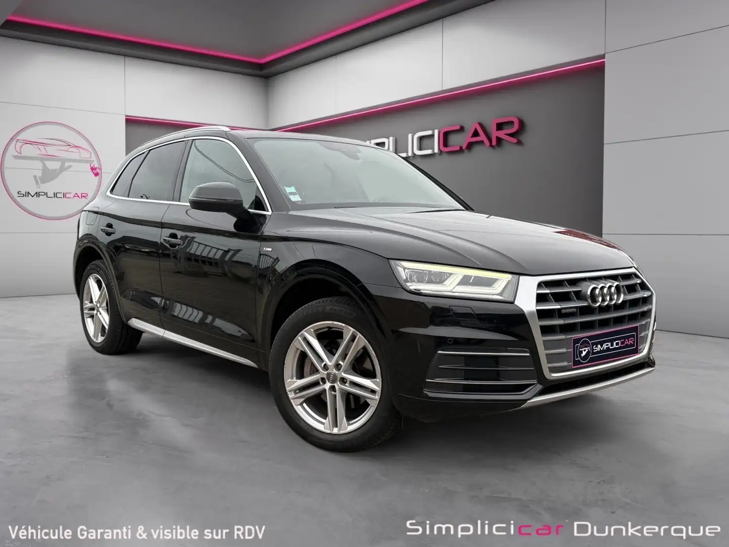 Audi Q5 Q5 2.0 TDI 190 S tronic 7 Quattro S line Schwarz - 1