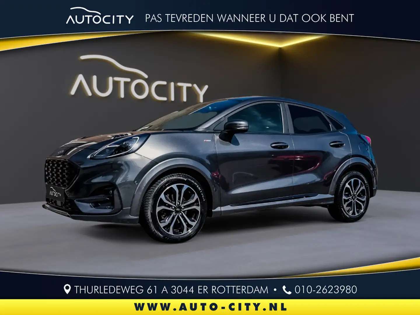 Ford Puma 1.0 EB Hyb ST-Line X | WINTERPAKKET | ADAPTIVE | C Grijs - 1