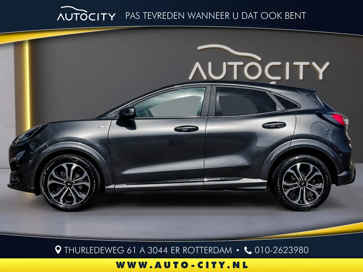 Ford Puma 1.0 EB Hyb ST-Line X | WINTERPAKKET | ADAPTIVE | C Grijs - 2