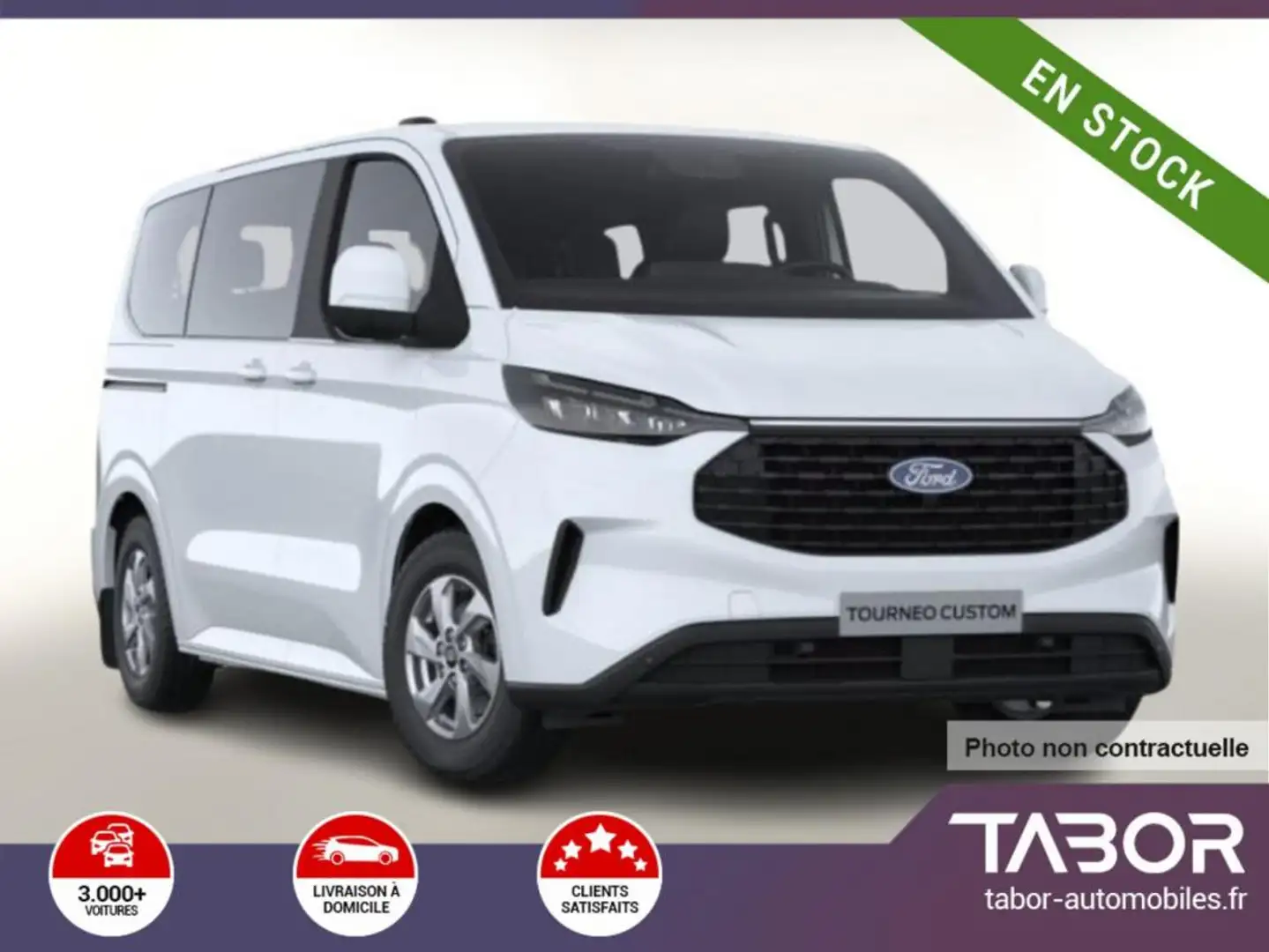 Ford Tourneo Custom 2.0 TDCi 136 Trend 320 Cam Blanc - 1