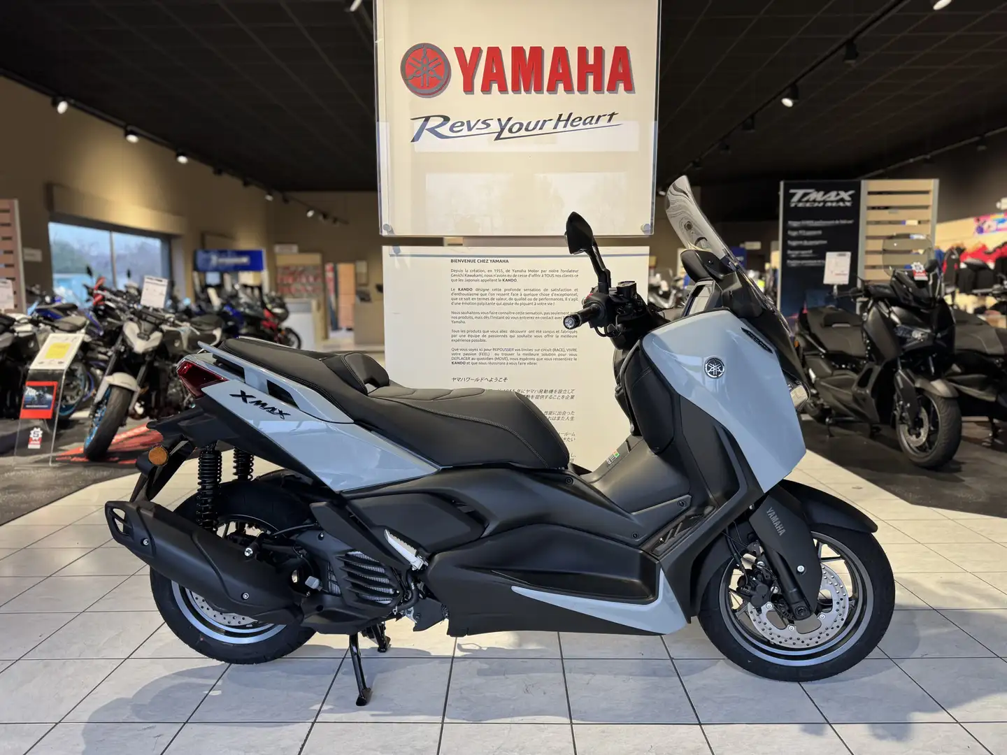 Yamaha X-Max 125 Gris - 1