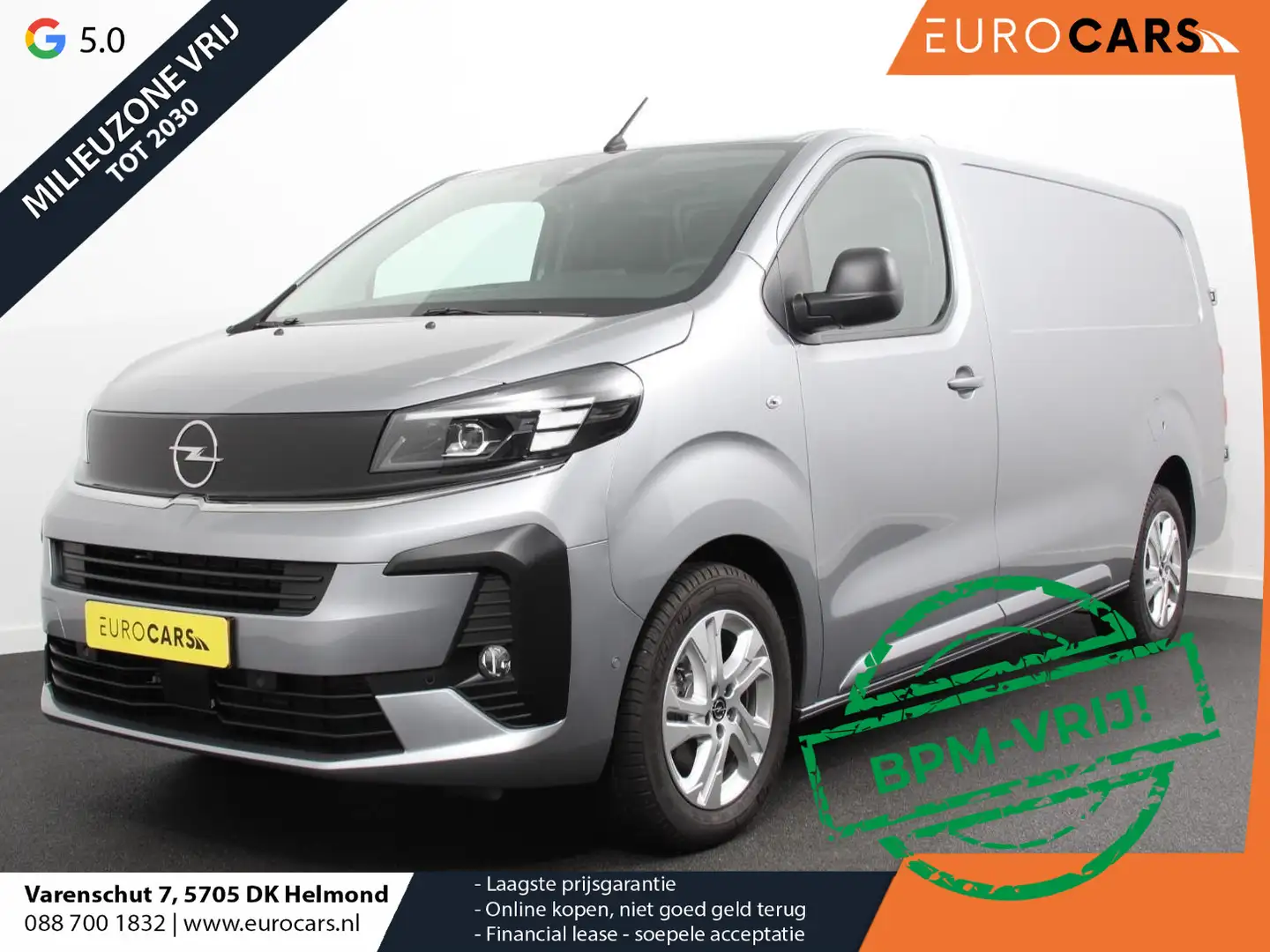 Opel Vivaro 2.0 BlueHDi 180 S&S L3 Automaat Trekhaak Navigatie Grijs - 1