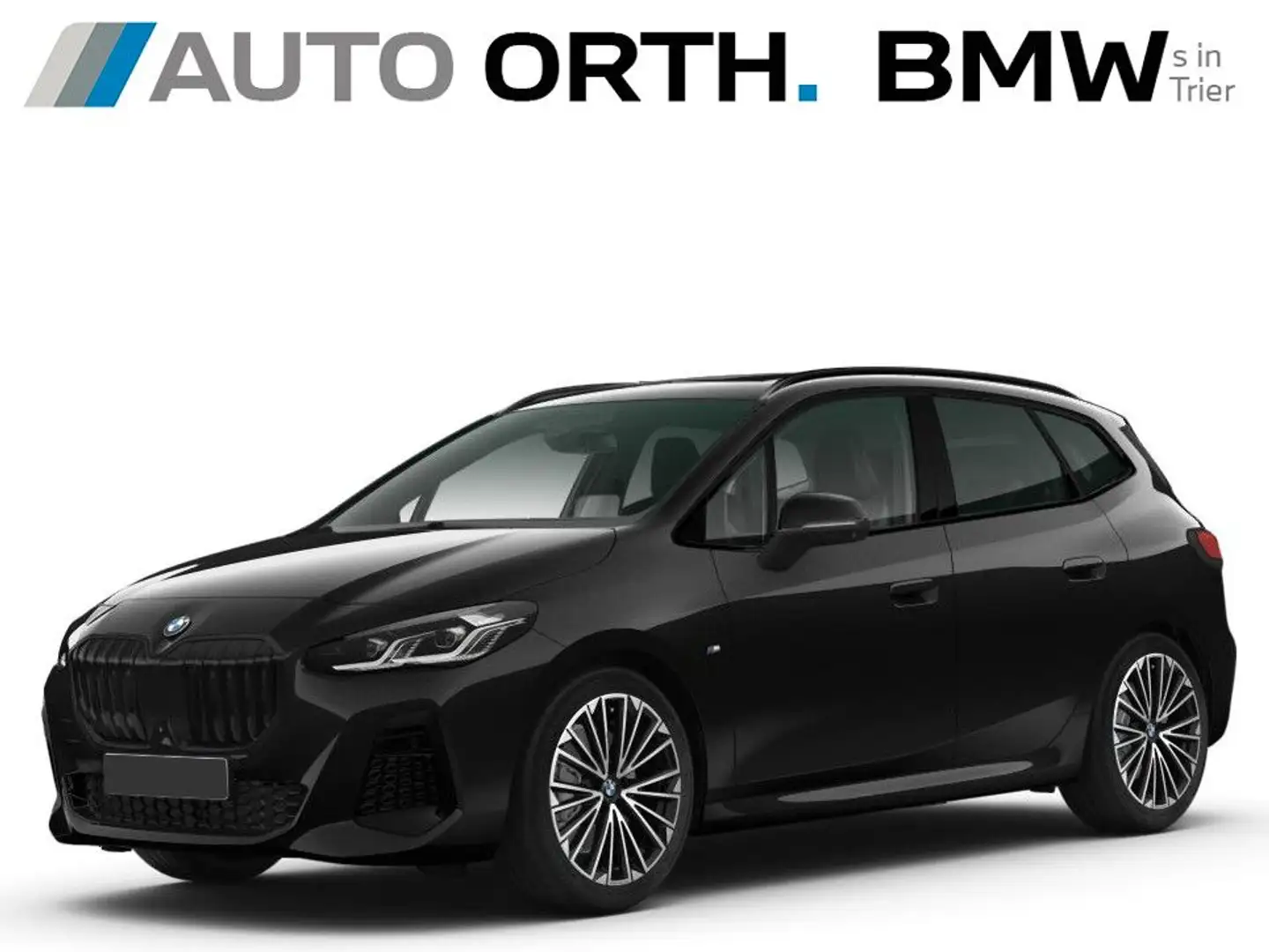 BMW 223d xDrive Active Tourer M-SPORT LEDER **VOLL** Noir - 1