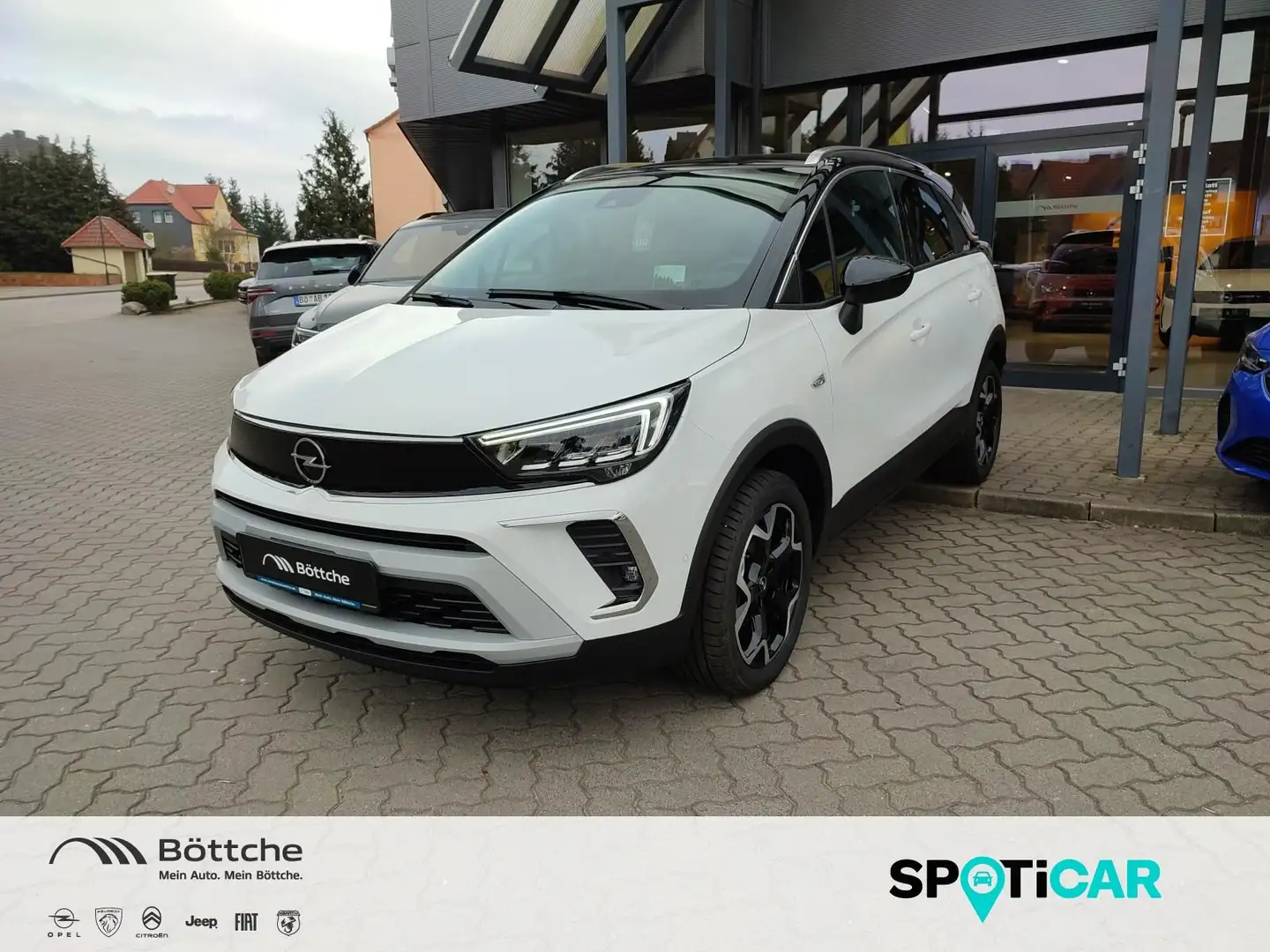 Opel Crossland 1.2 Ultimate Paket AT/LED/Navi/Shz/180°Kamera/Klim Weiß - 1