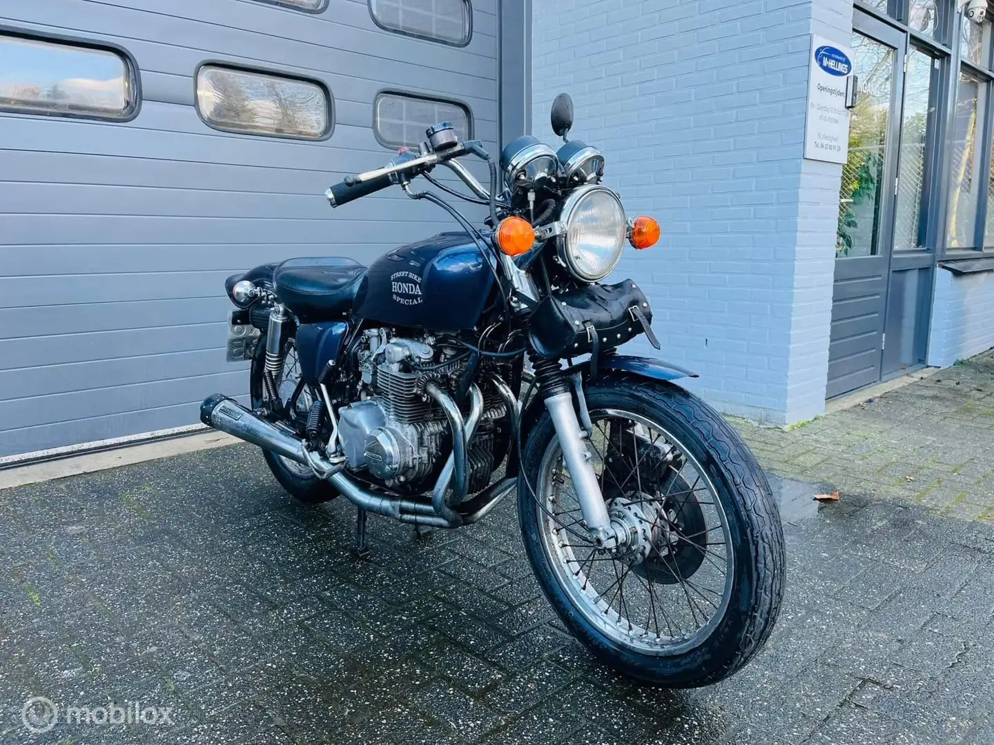 Honda CB 550 Streetbike special 1977 1 eigenaar * Schuurvondst Blu/Azzurro - 2