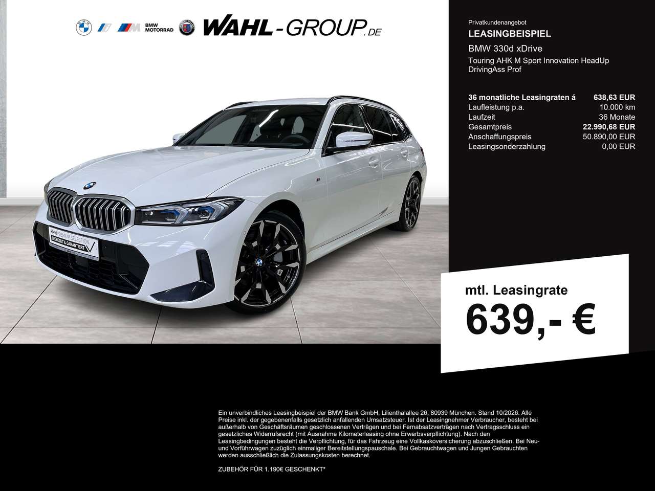 BMW 330 — BMW 330 d xDrive Touring AHK M Sport Innovation HeadUp Dri