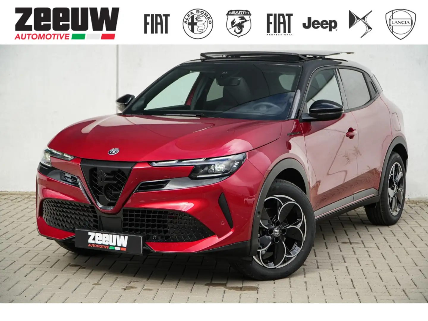 Alfa Romeo Junior Elettrica Speciale 54 kWh | Pano | Techno | Brera Rood - 1