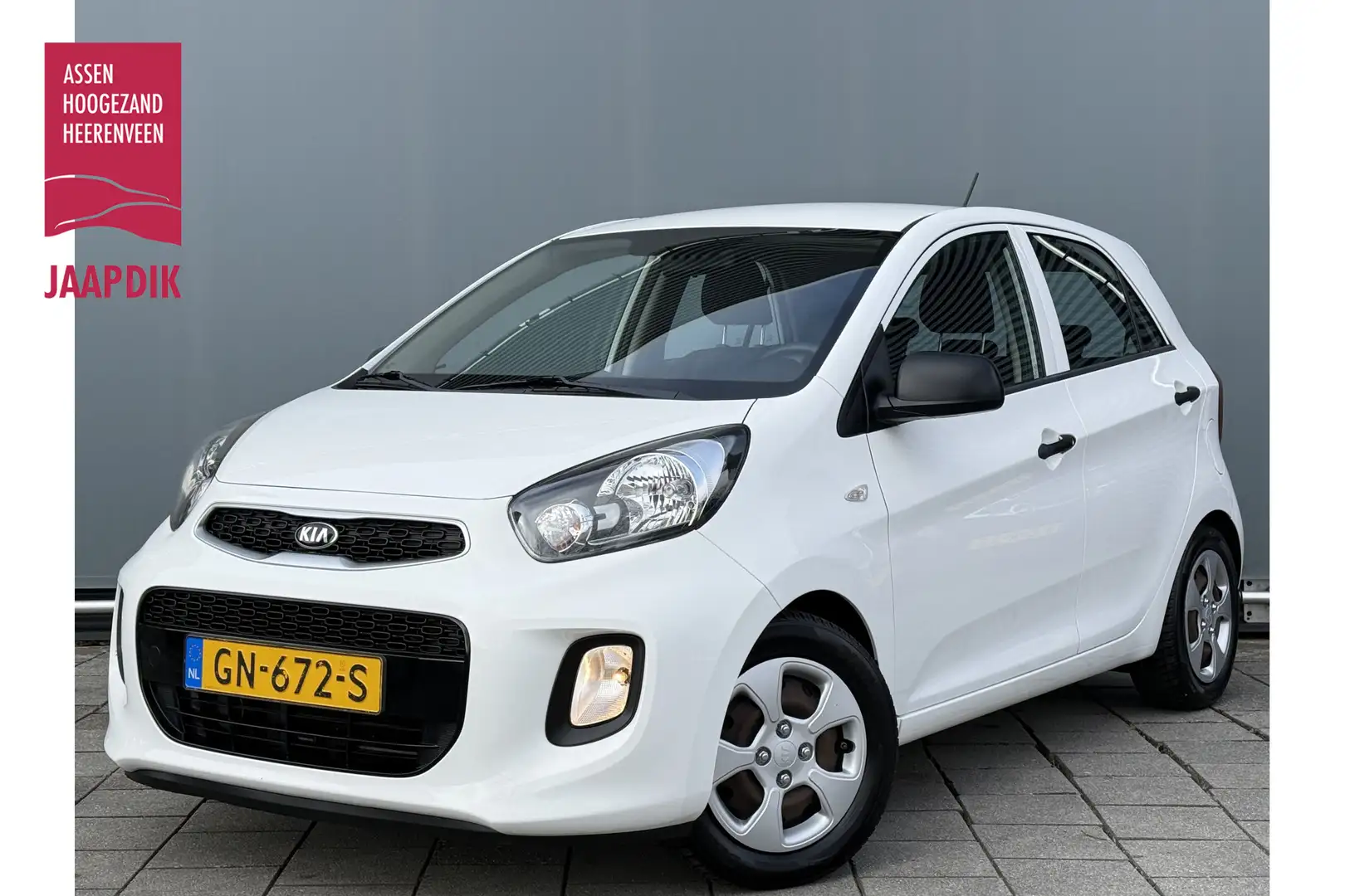 Kia Picanto BWJ 2015 | 1.0 CVVT66PK EconomyLine | AIRCO | RADI Weiß - 1