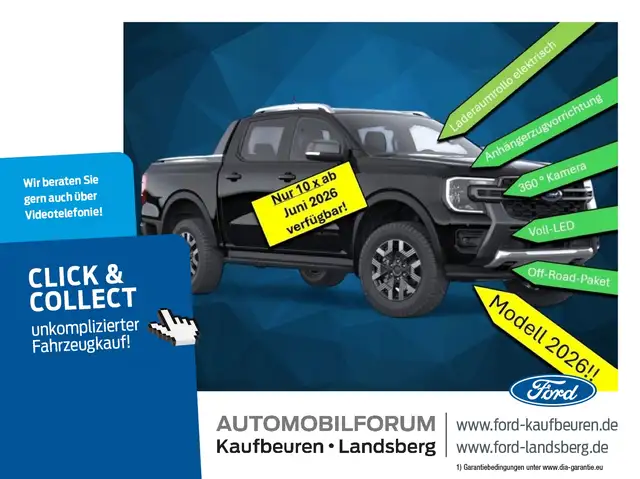 Ford Ranger Wildtrak 2.3 e-4WD PHEV MJ2026 | AHK | Navi | Kame