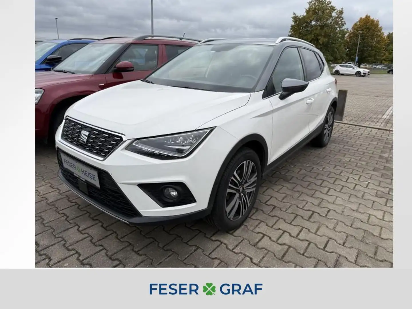 SEAT Arona 1.0 TSI Xcellence Winter-Paket*Beats*ACC*LED* Weiß - 1