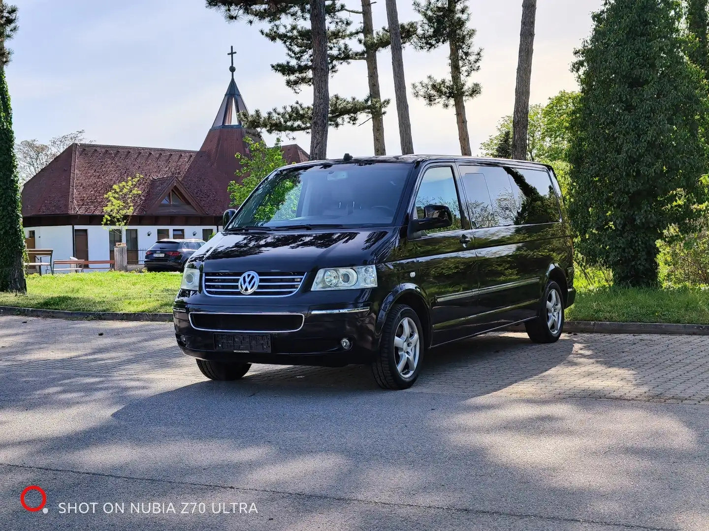 Volkswagen T5 Caravelle LR 2,5 TDI BUSINESS Negro - 1
