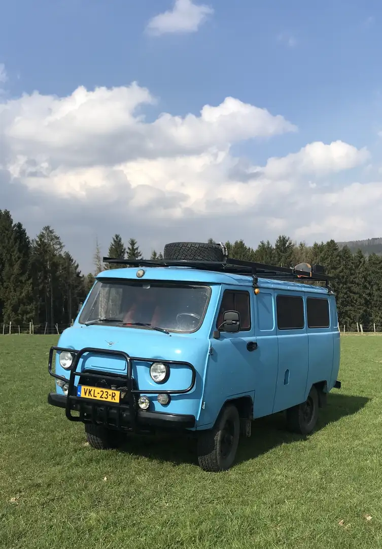 UAZ Buchanka 452D Blauw - 2