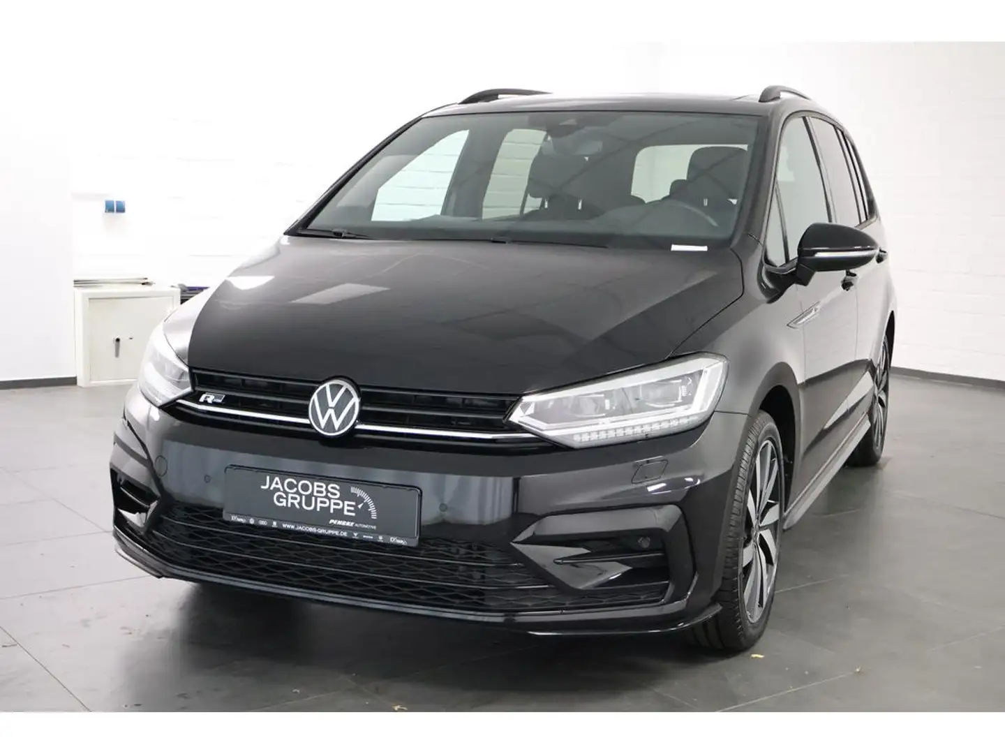 Volkswagen Touran 1.5 TSI R-Line "Black Style" DSG,Navi, Schwarz - 2