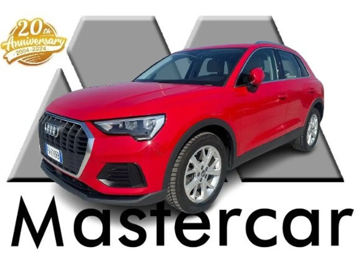 Audi Q3 Q3 40 2.0 tfsi Business quattro PELLE -FW618RB Rosso - 1