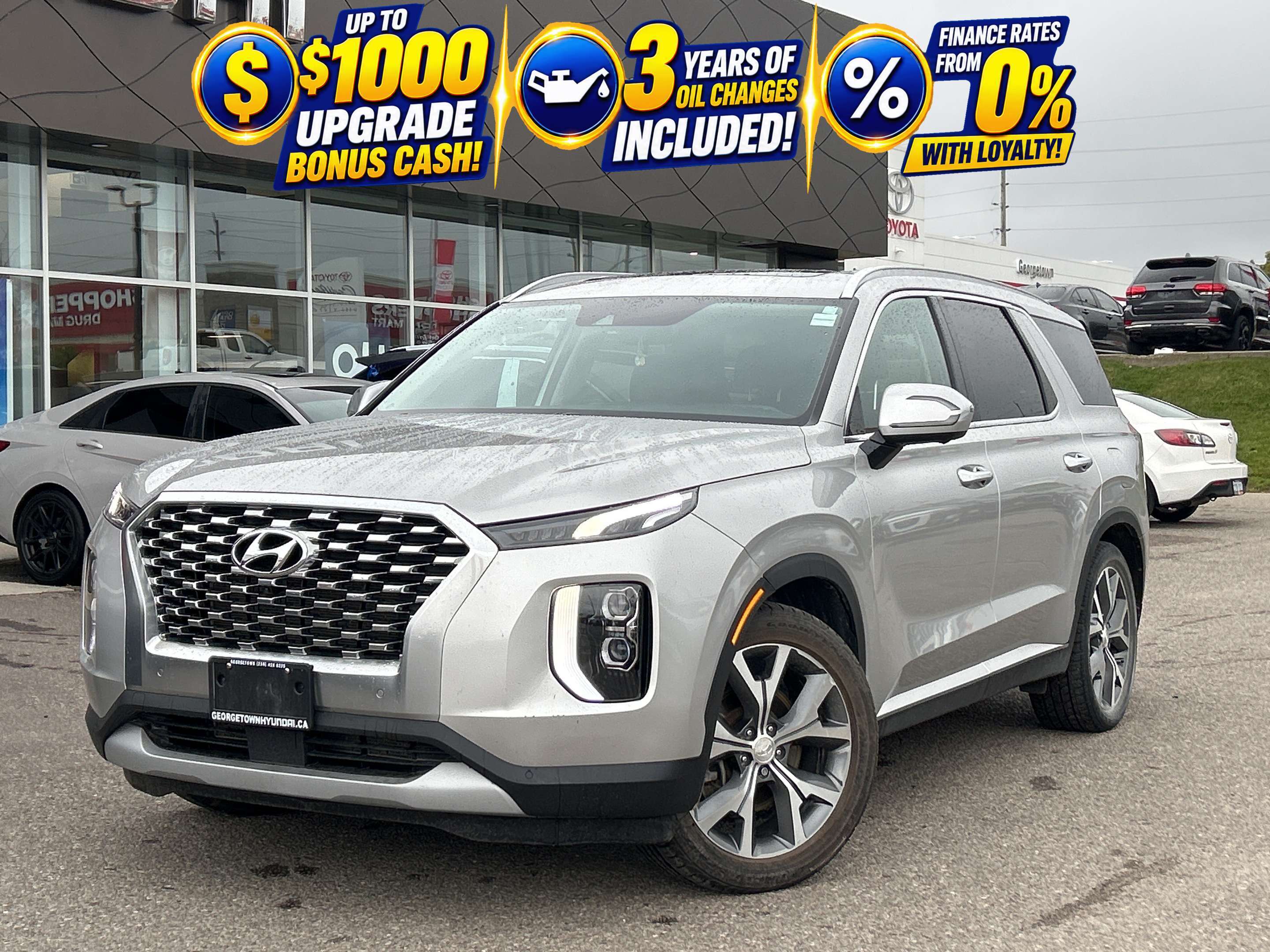 Silver 2022 Hyundai Palisade SUV / Crossover Automatic
