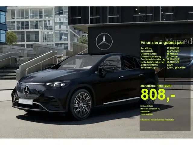 Mercedes-Benz EQE 500 4M AMG+Night+HuD+AHK+360°+Memory+++