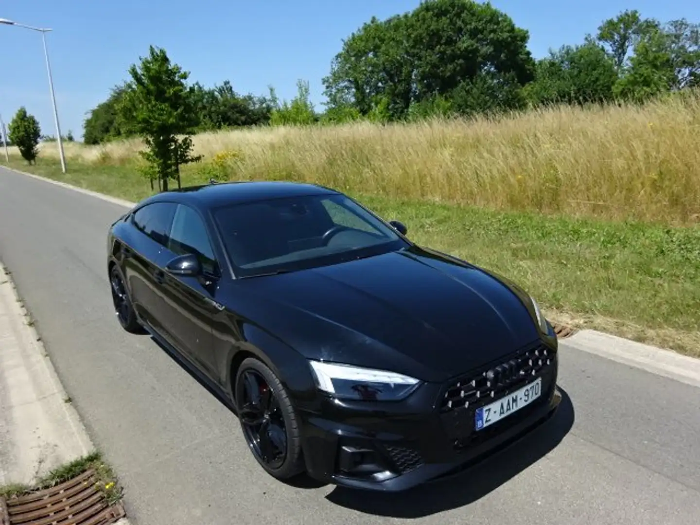Audi A5 Sportback 40 TFSI Quattro S line OPF tronic Zwart - 2