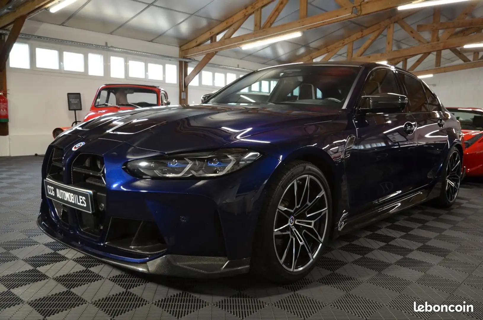 BMW M3 compétition g80 Blau - 1