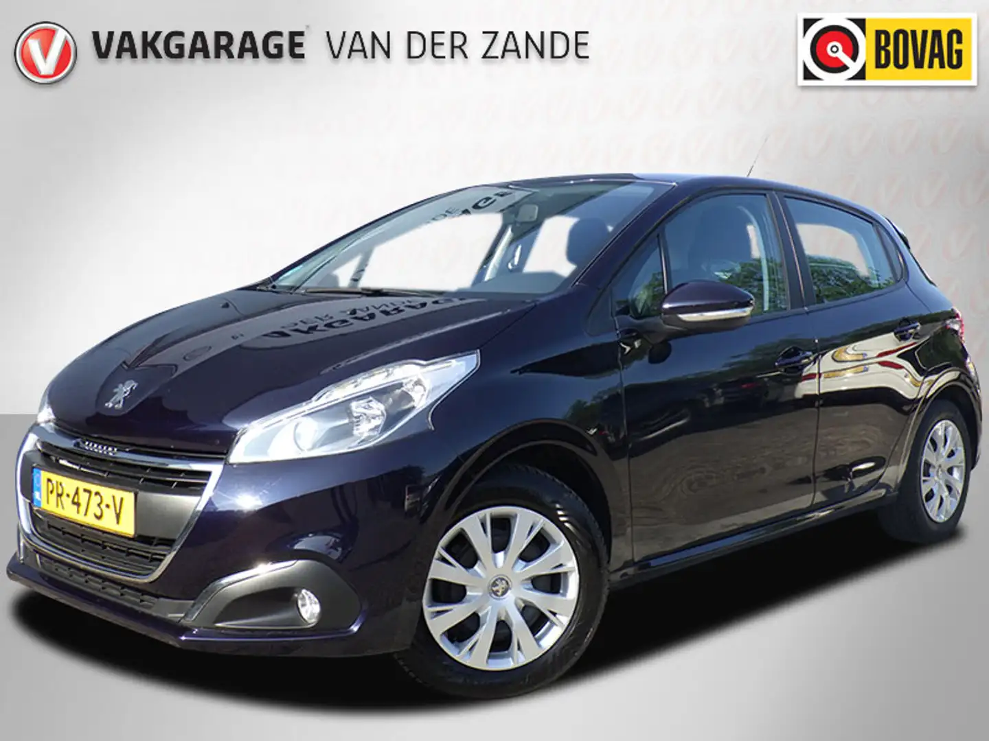 Peugeot 208 1.2 Blue Lion Airco, Cruise, Navi, NL/NAP! Blau - 1