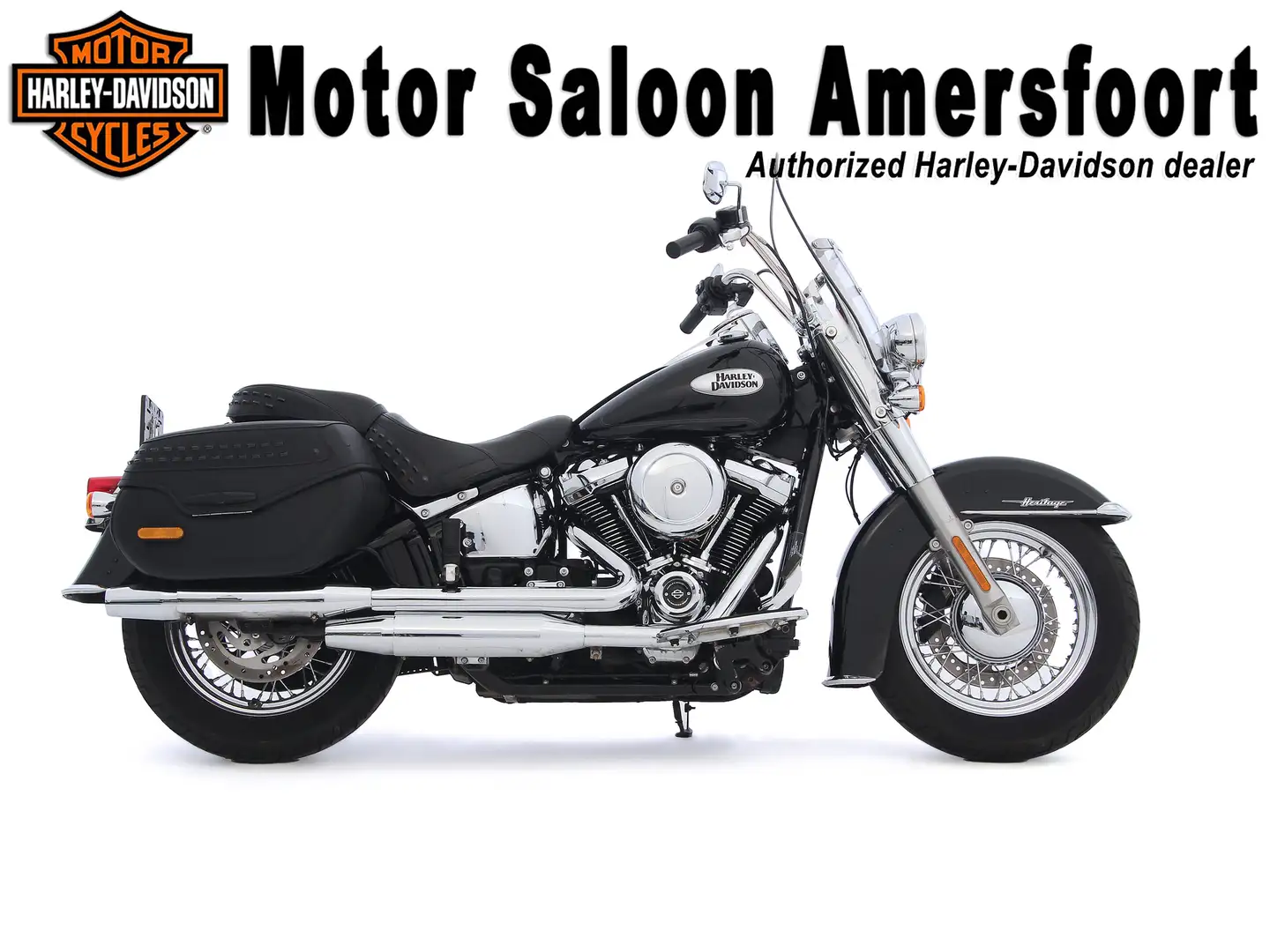 Harley-Davidson Heritage Softail FLHCS CLASSIC Zwart - 1