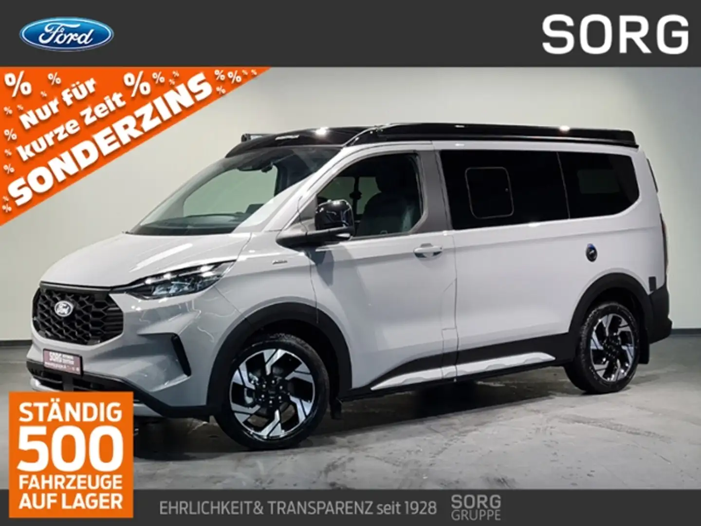 Ford Tourneo Custom 320L1-Active Nugget *NEU* Weiß - 1