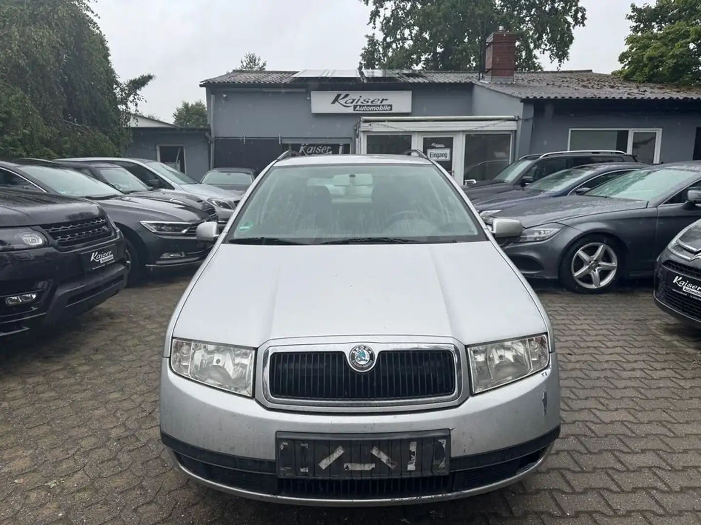 Skoda Fabia 1.4 16V Combi Automatik-Klima-Allweter Argent - 2