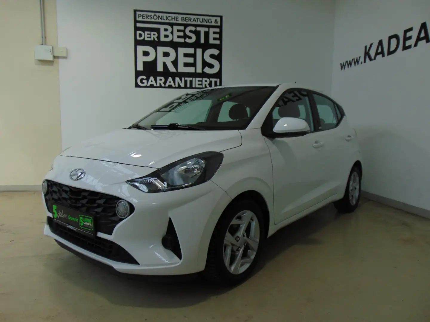 Hyundai i10 1.2 Automatik,Klima,PDC,Sitz+Lenkradheizung Wit - 2