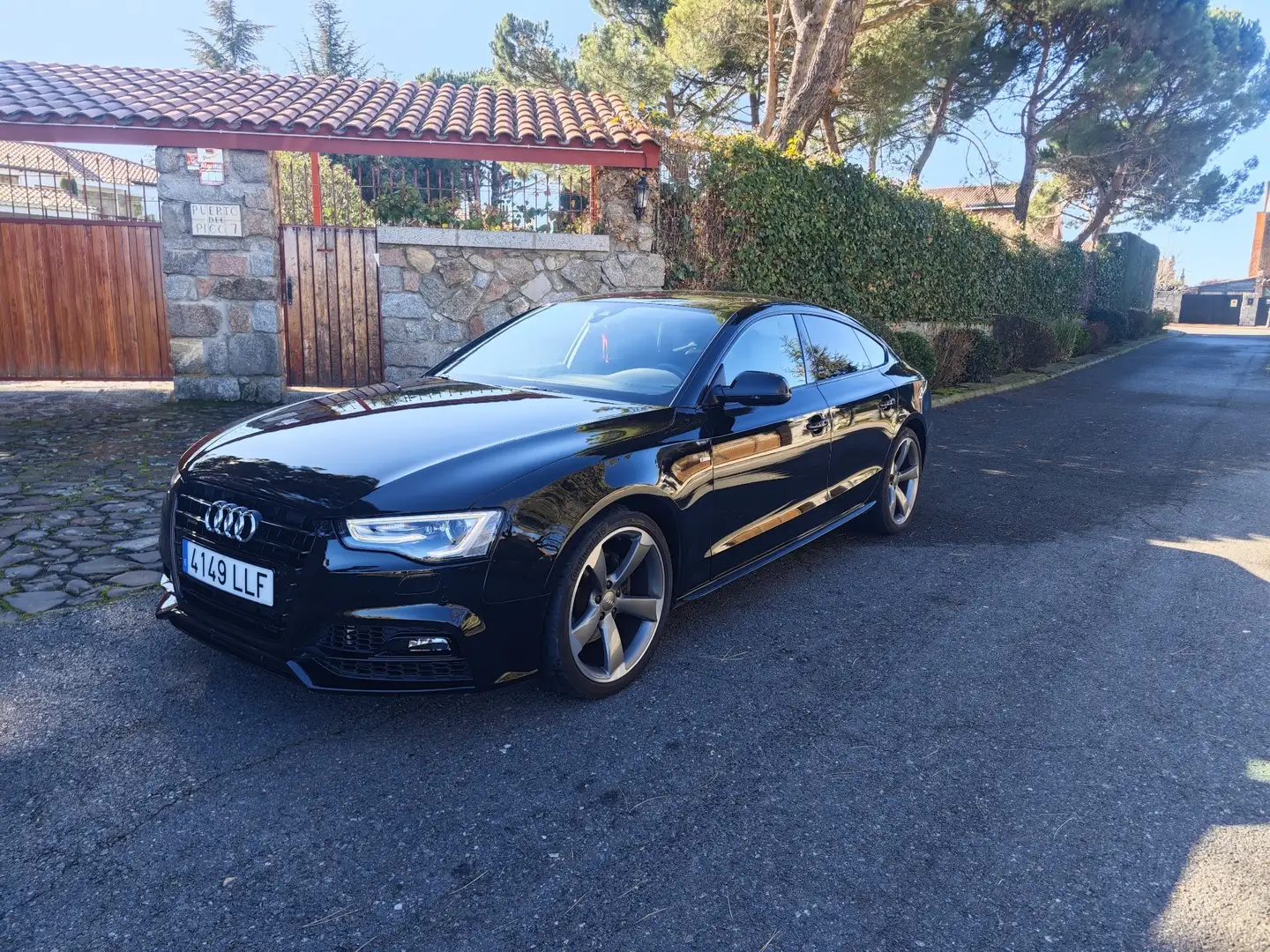 Audi A5 Sportback 2.0TDI S line edition Q. S-T 190 Negro - 1