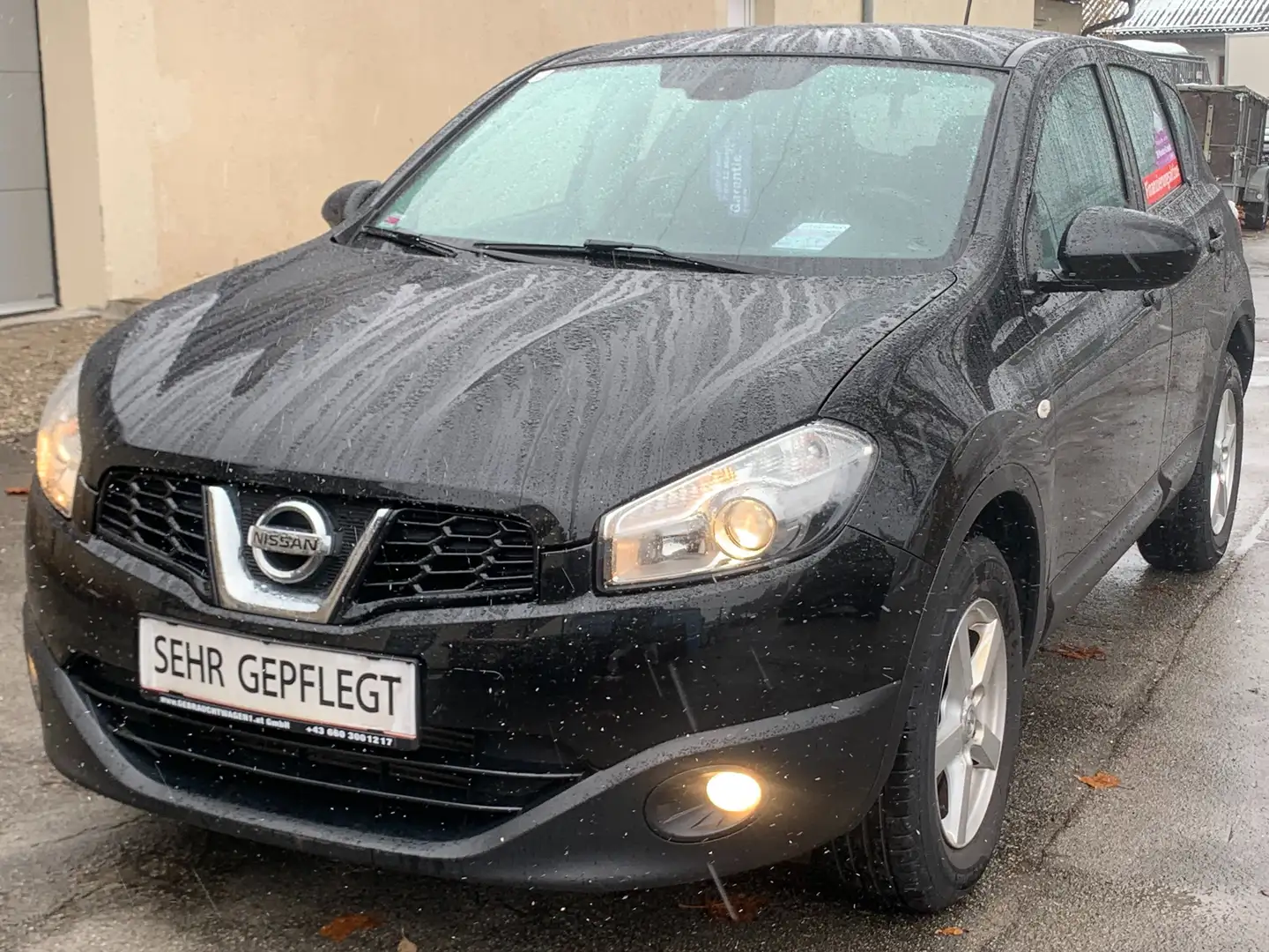 Nissan Qashqai servicegepflegt sparsam sauber gepflegt + Garantie Schwarz - 2