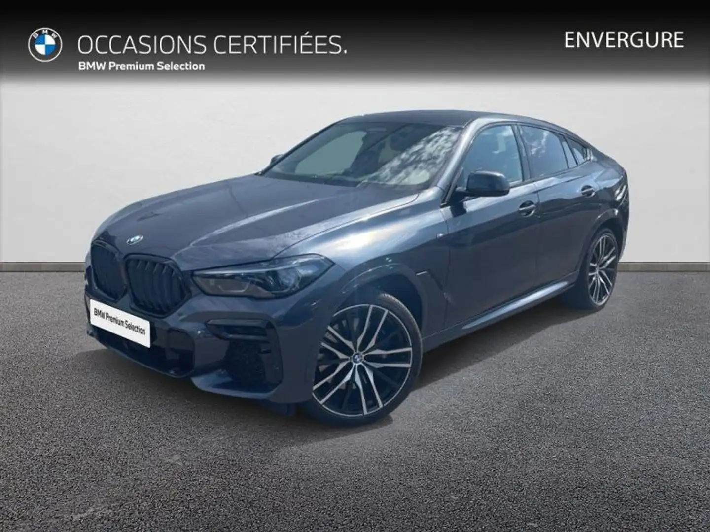 BMW X6 xDrive 40dA 340ch M Sport Gris - 1
