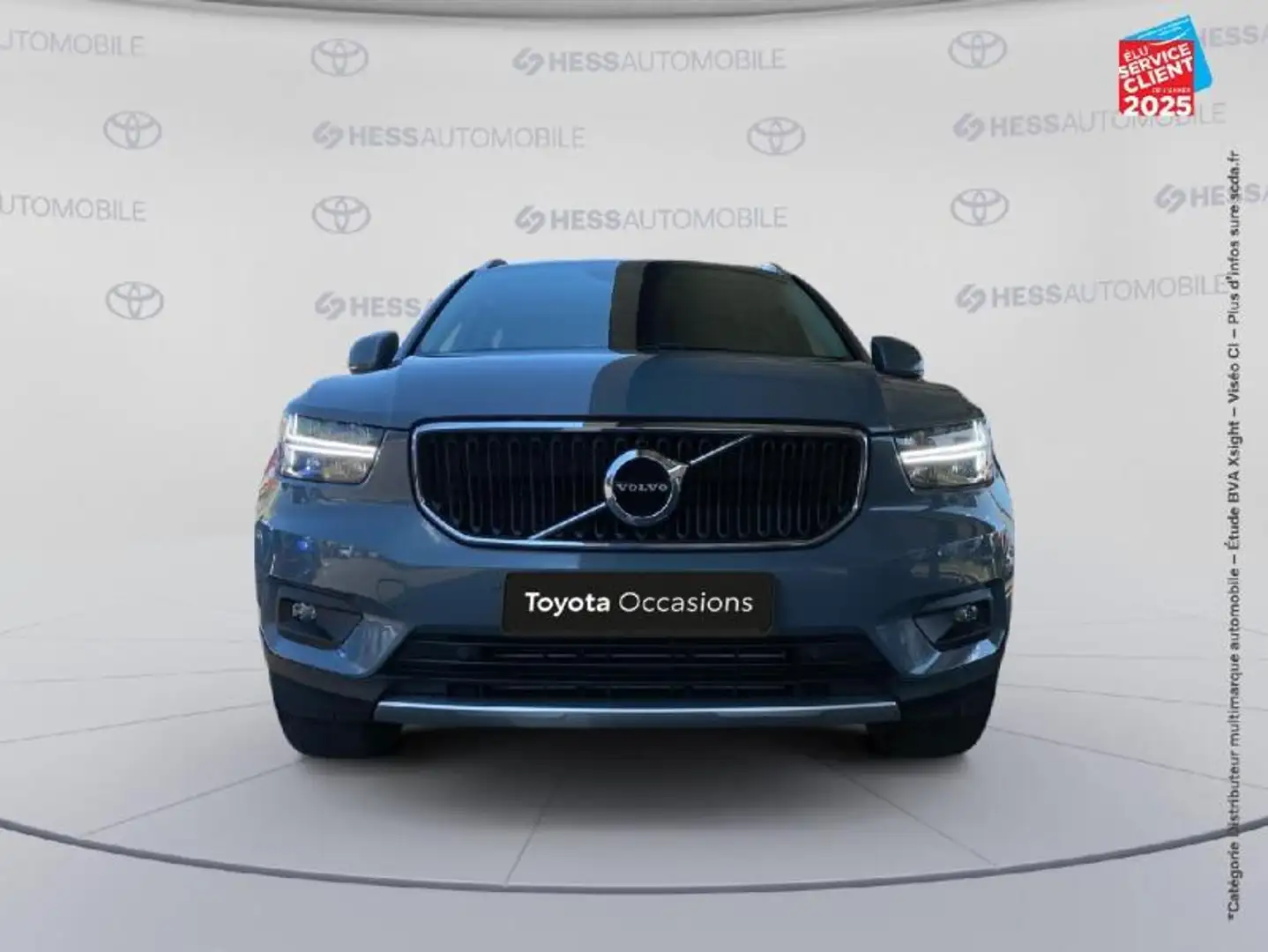 Volvo XC40 T3 163ch Momentum Business Geartronic 8 Gris - 2