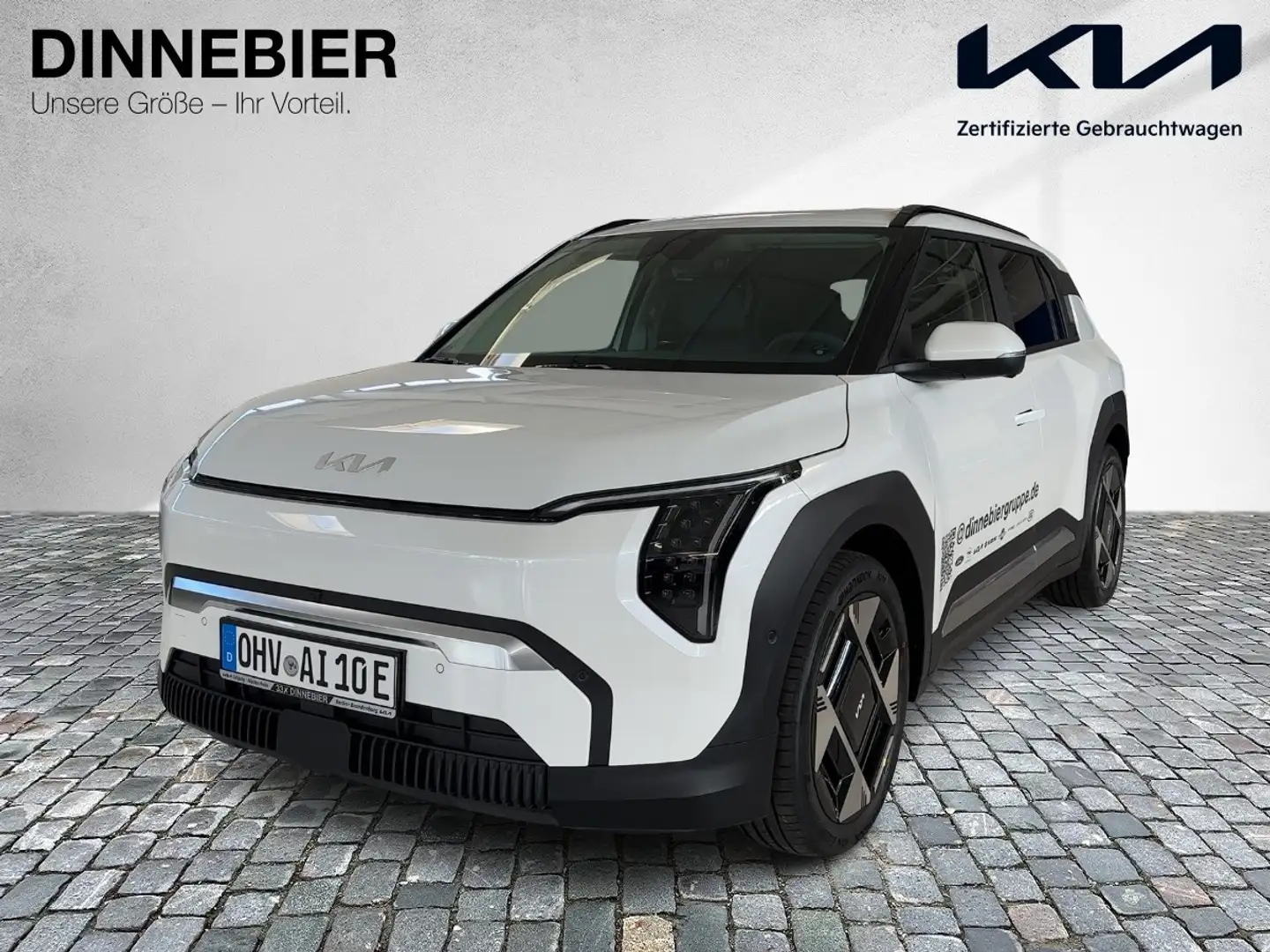 Kia EV3 81.4 EARTH FWD Drive-Wise+V2L+19-Zoll Weiß - 2
