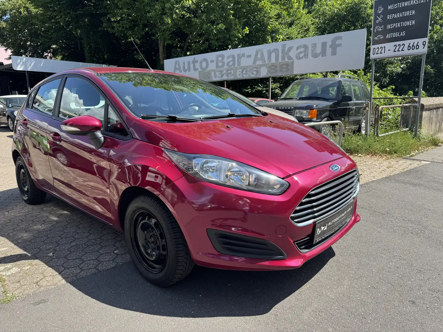 Ford Fiesta Trend KLIMA Burdeos - 2
