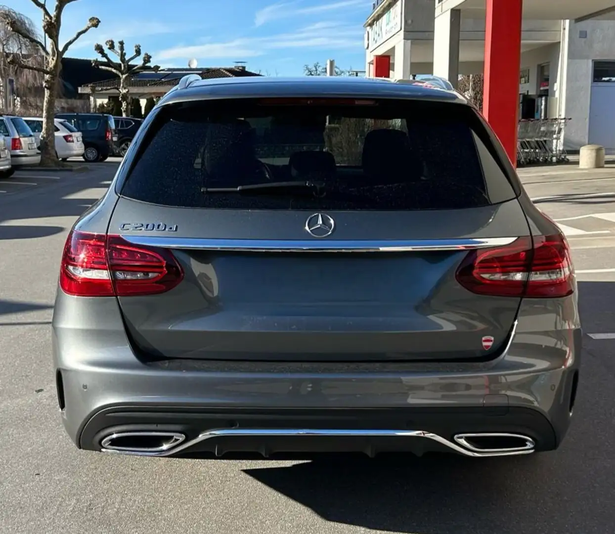 Mercedes-Benz C 200 200D AMG-LINE Grau - 2