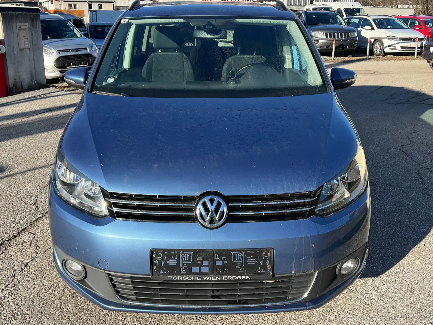 Volkswagen Touran 1.6 TDI Comfortline BMT PDC Anhängerkupplung* Blau - 2