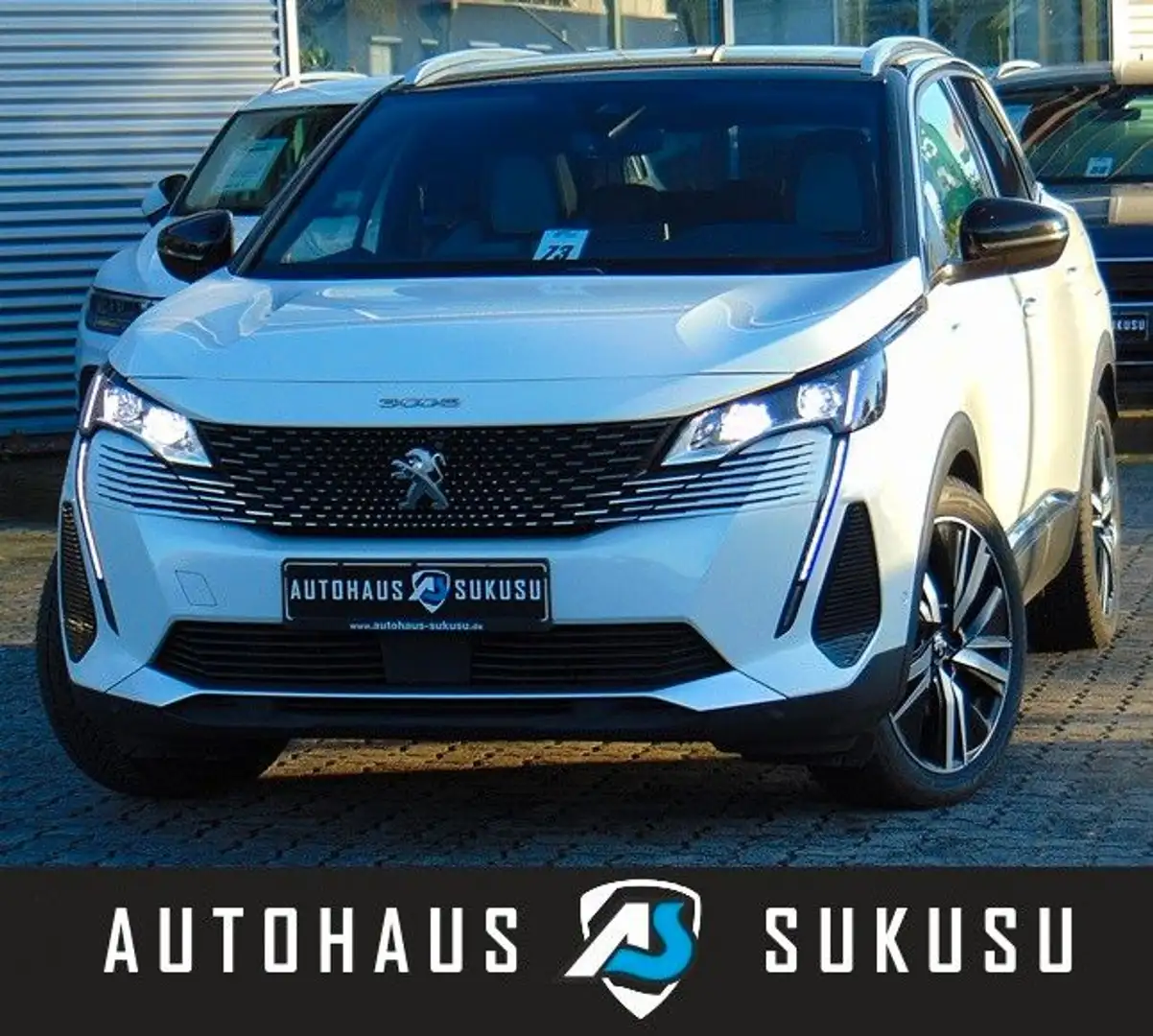 Peugeot 3008 1.6 Hybrid 225 GT Pack Blanc - 1