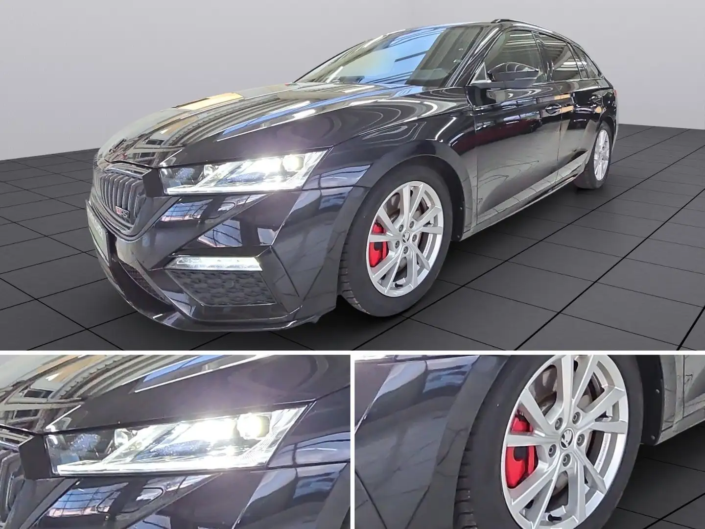 Skoda Octavia Combi RS Plus *PANO*LED*ACC*HUD*Kamera* Noir - 2