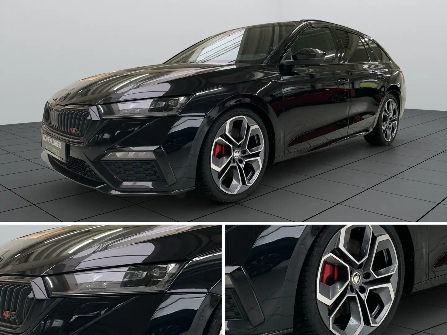 Skoda Octavia Combi RS Plus *PANO*LED*ACC*HUD*Kamera* Zwart - 2