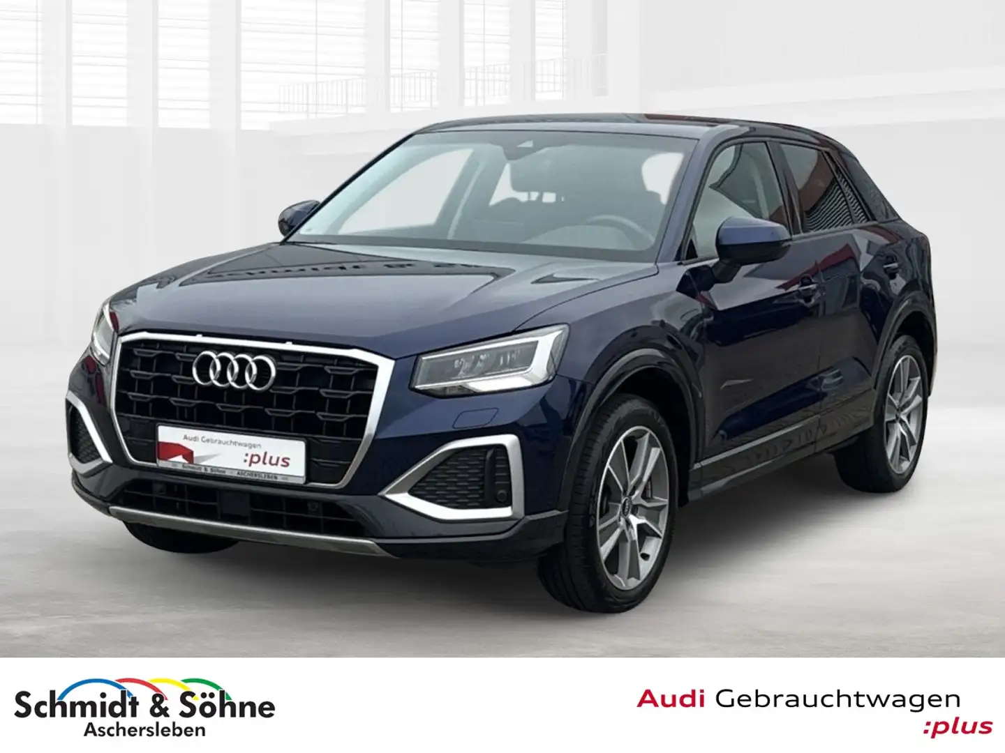 Audi Q2 35 1.5 TFSI advanced S-tronic Klima Navi Leder Blau - 1