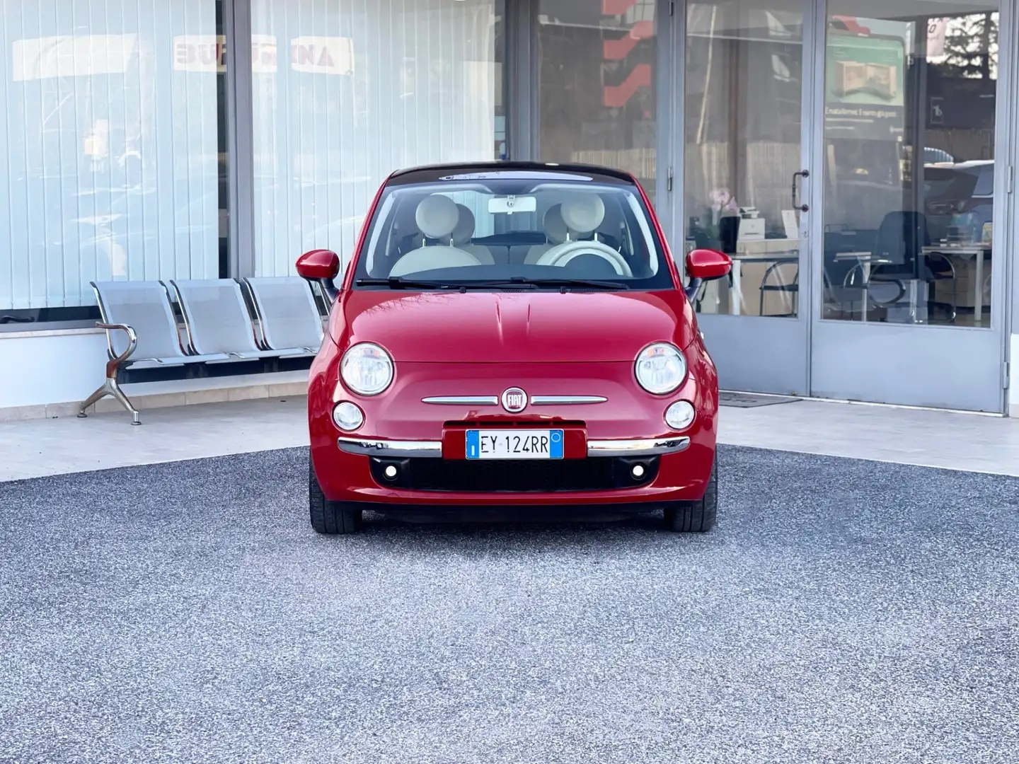 Fiat 500 1.2 Benzina 69CV E6 Neo - 2015 Rot - 2