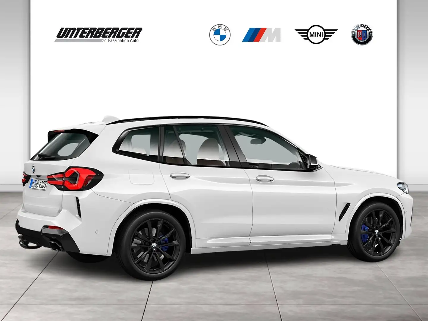 BMW X3 M 40d Standhzg AHK ACC DA-Pro PA+ 360° Pano Weiß - 2